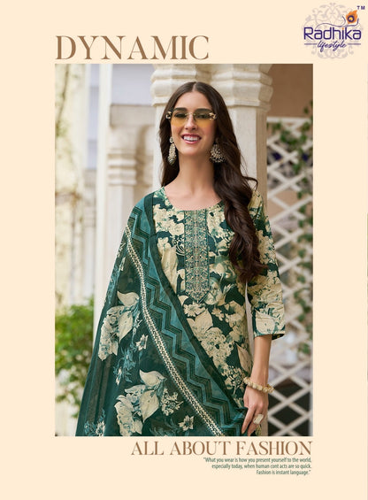 Cotton Craft Vol 2 Radhika Lifestyle Readymade Pant Style Suits Wholesaler India