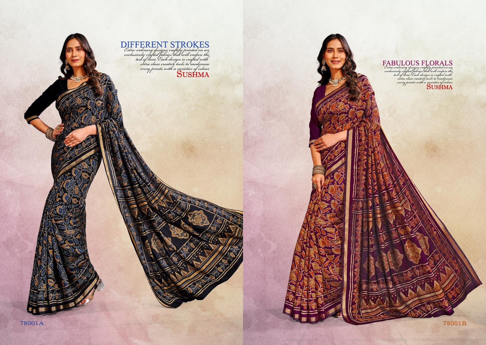 Cotton Crafts Sushma Sarees Exporter Ahmedabad