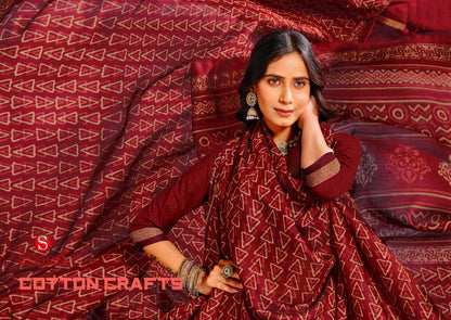 Cotton Crafts Sushma Sarees Exporter Ahmedabad