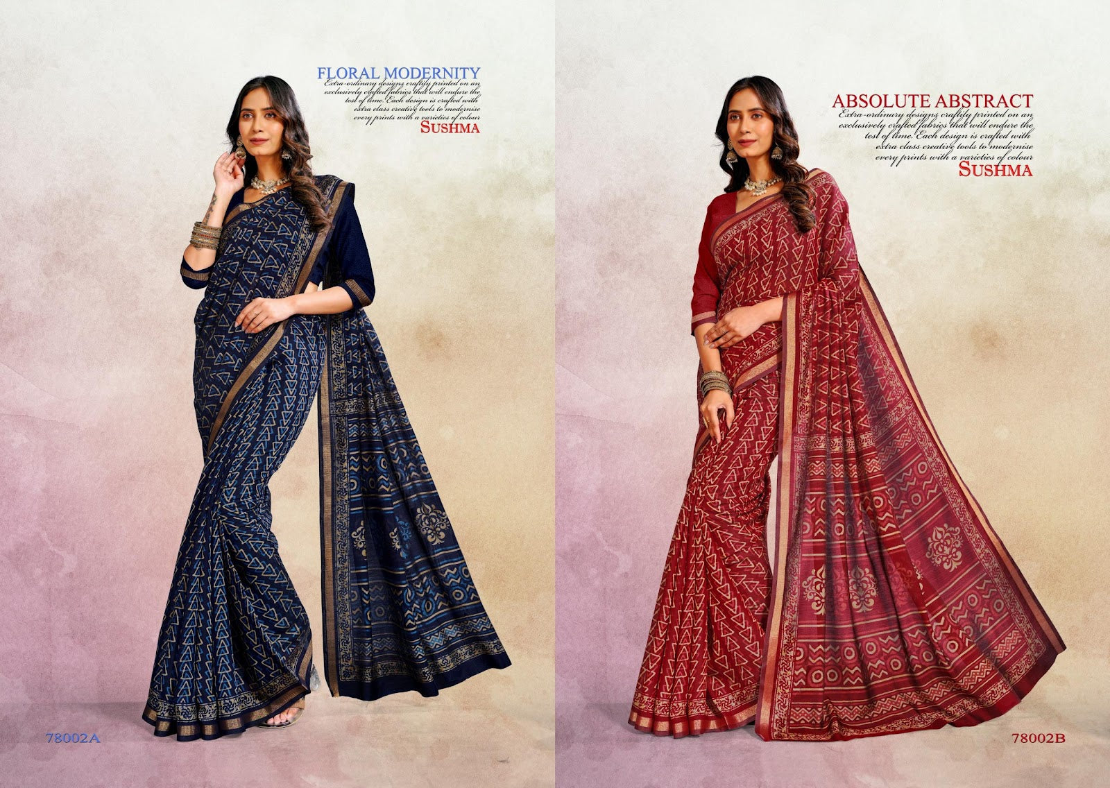 Cotton Crafts Sushma Sarees Exporter Ahmedabad