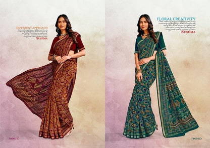 Cotton Crafts Sushma Sarees Exporter Ahmedabad