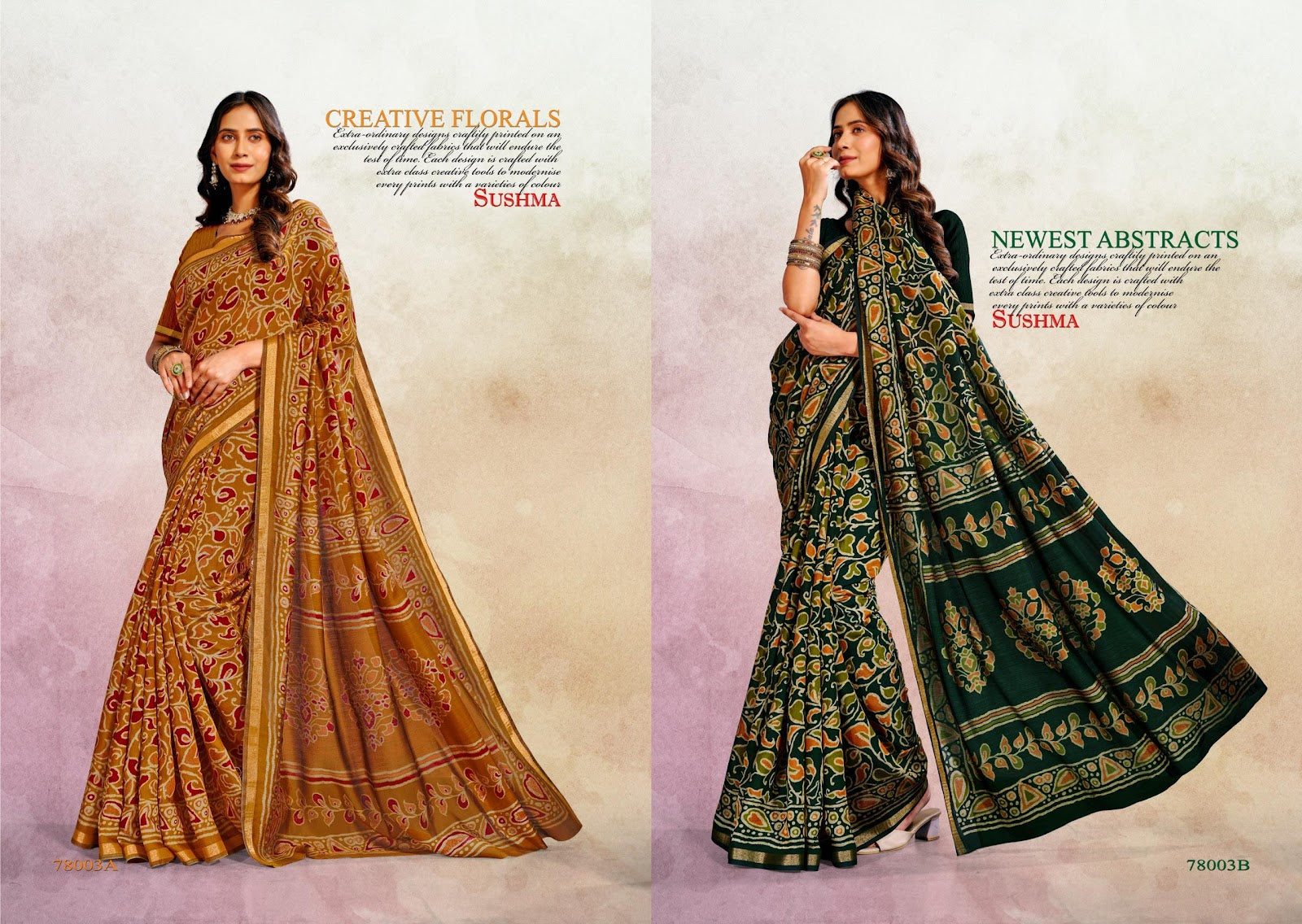 Cotton Crafts Sushma Sarees Exporter Ahmedabad