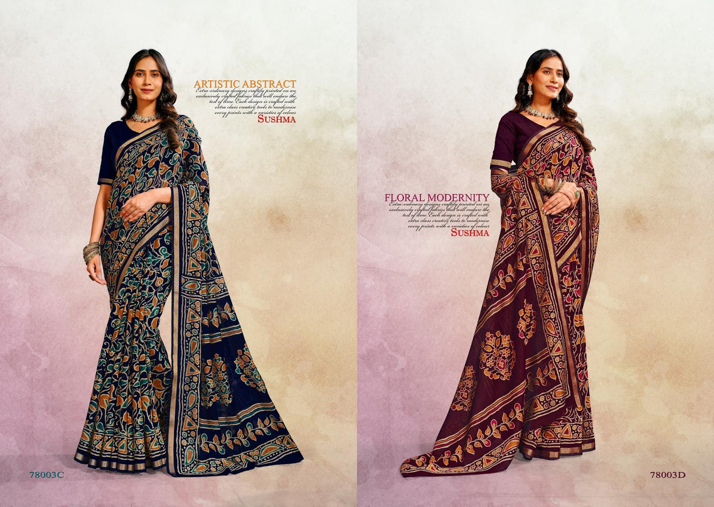 Cotton Crafts Sushma Sarees Exporter Ahmedabad