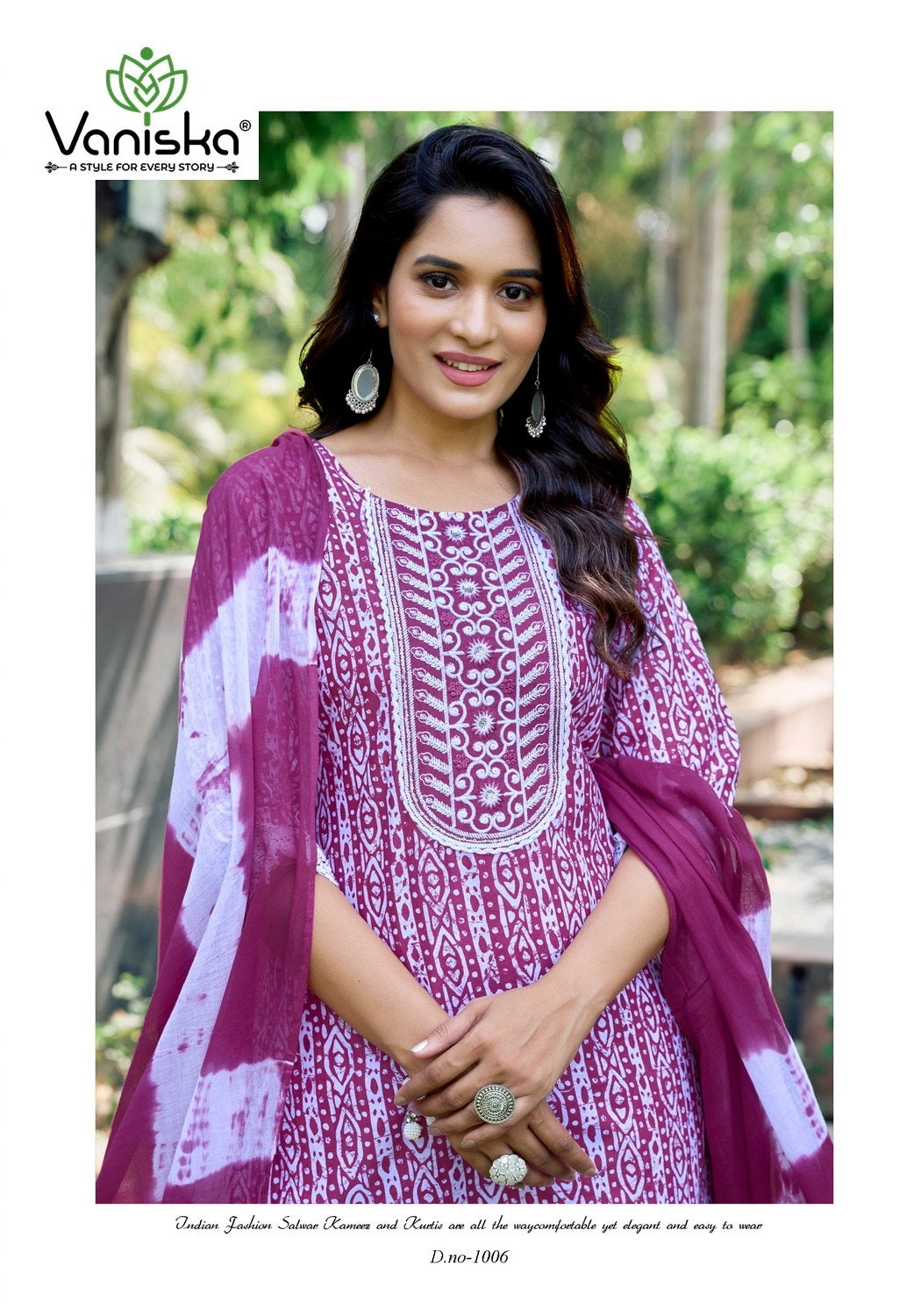 Cotton Culture Vol 1 Vaniska Batik Readymade Pant Style Suits Manufacturer Gujarat