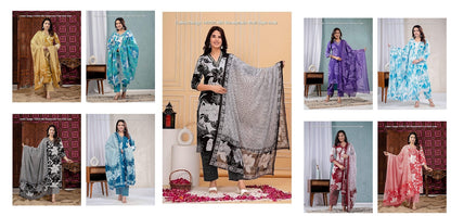 Cotton Design 140525 Mfs Readymade Pant Style Suits Wholesaler Ahmedabad