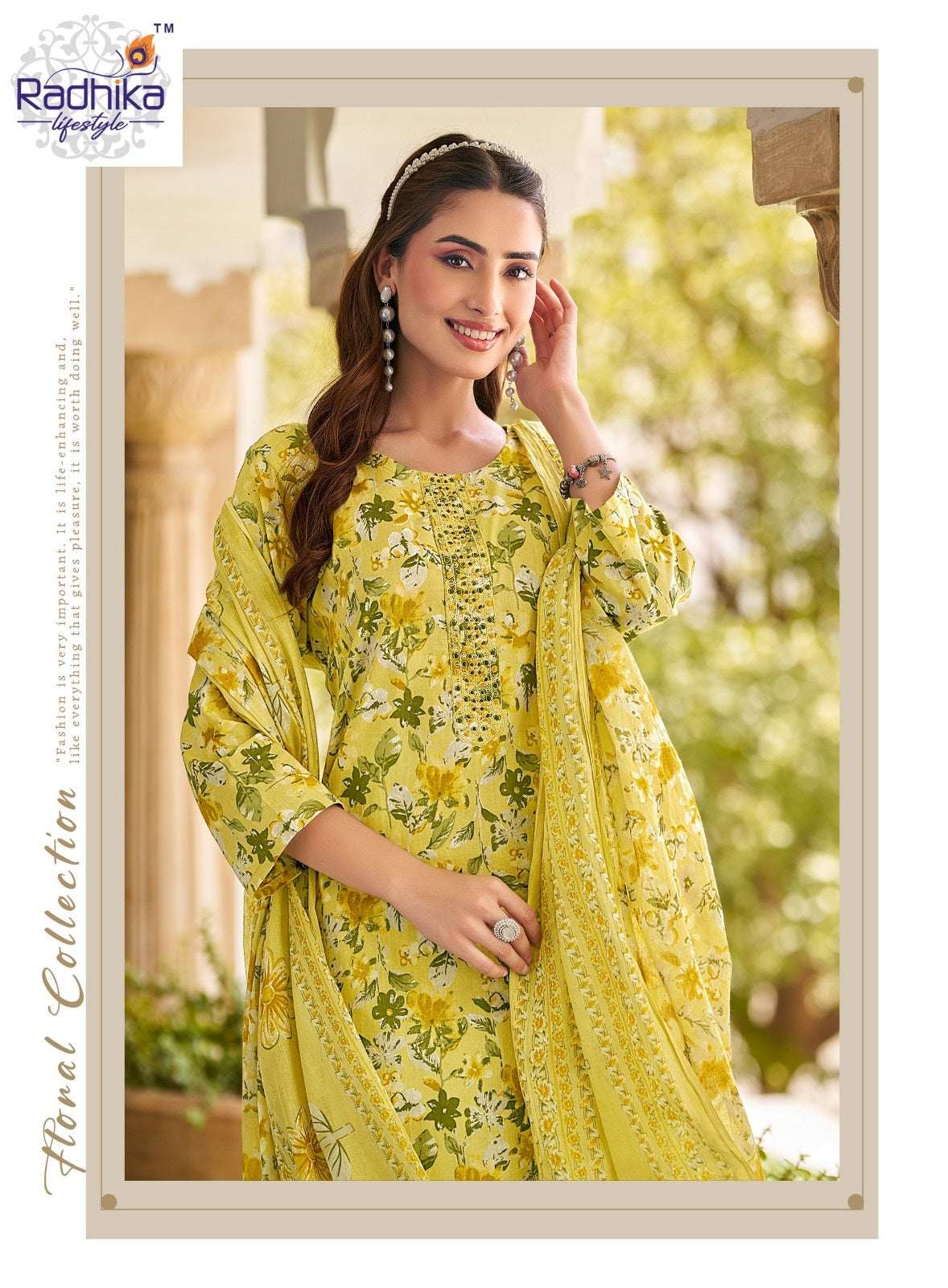Cotton Fab Vol 5 Radhika Lifestyle Readymade Pant Style Suits Wholesale Price