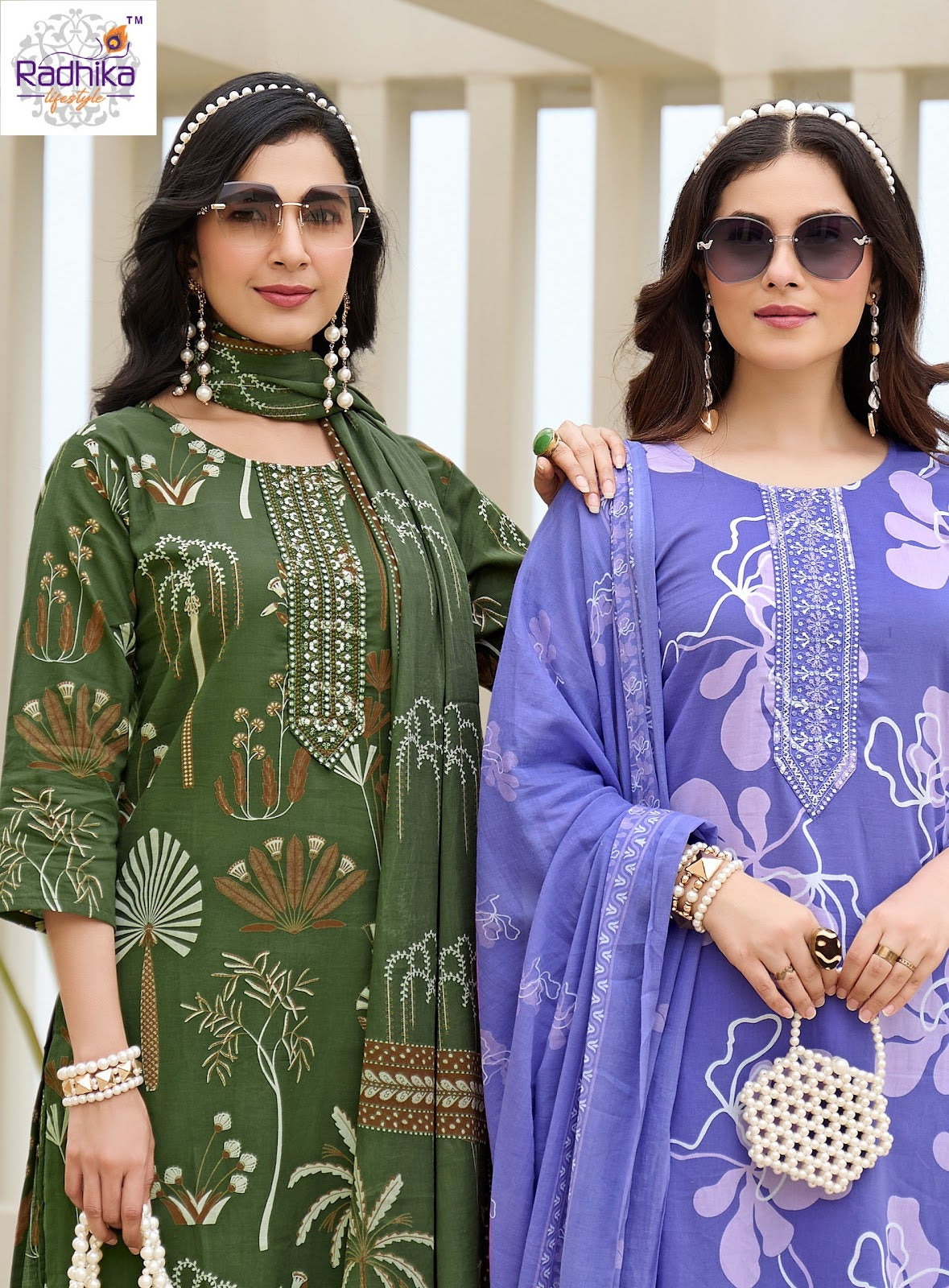 Cotton Fab Vol 6 Radhika Lifestyle Readymade Pant Style Suits Manufacturer