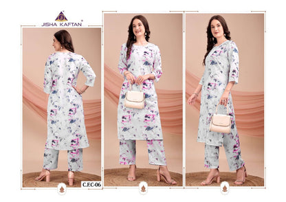 Cotton Feel Vol 1 Jisha Jelite Poly Co Ord Set Manufacturer Gujarat