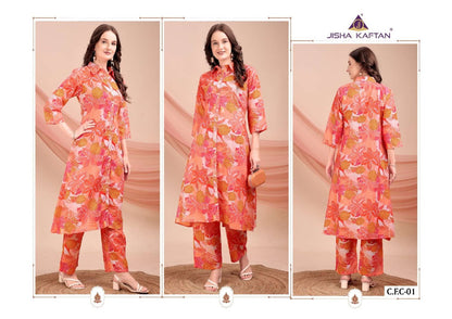 Cotton Feel Vol 1 Jisha Jelite Poly Co Ord Set Manufacturer Gujarat