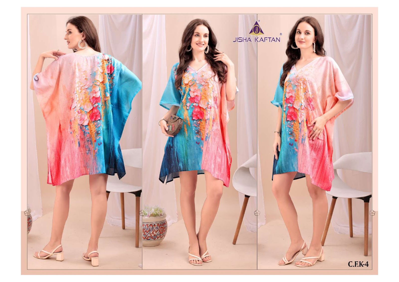 Cotton Feel Vol 1 Jisha Jelite Kaftans Exporter India