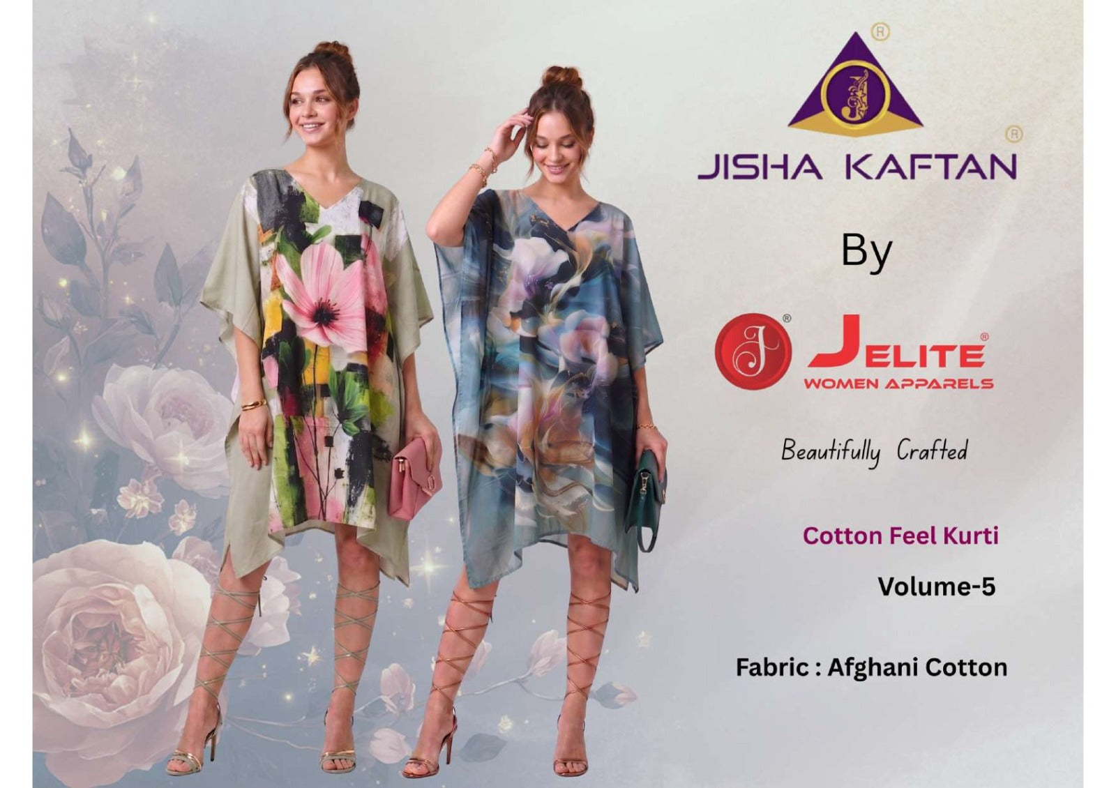 Cotton Feel Vol 5 Jelite Jisha Kaftans Supplier