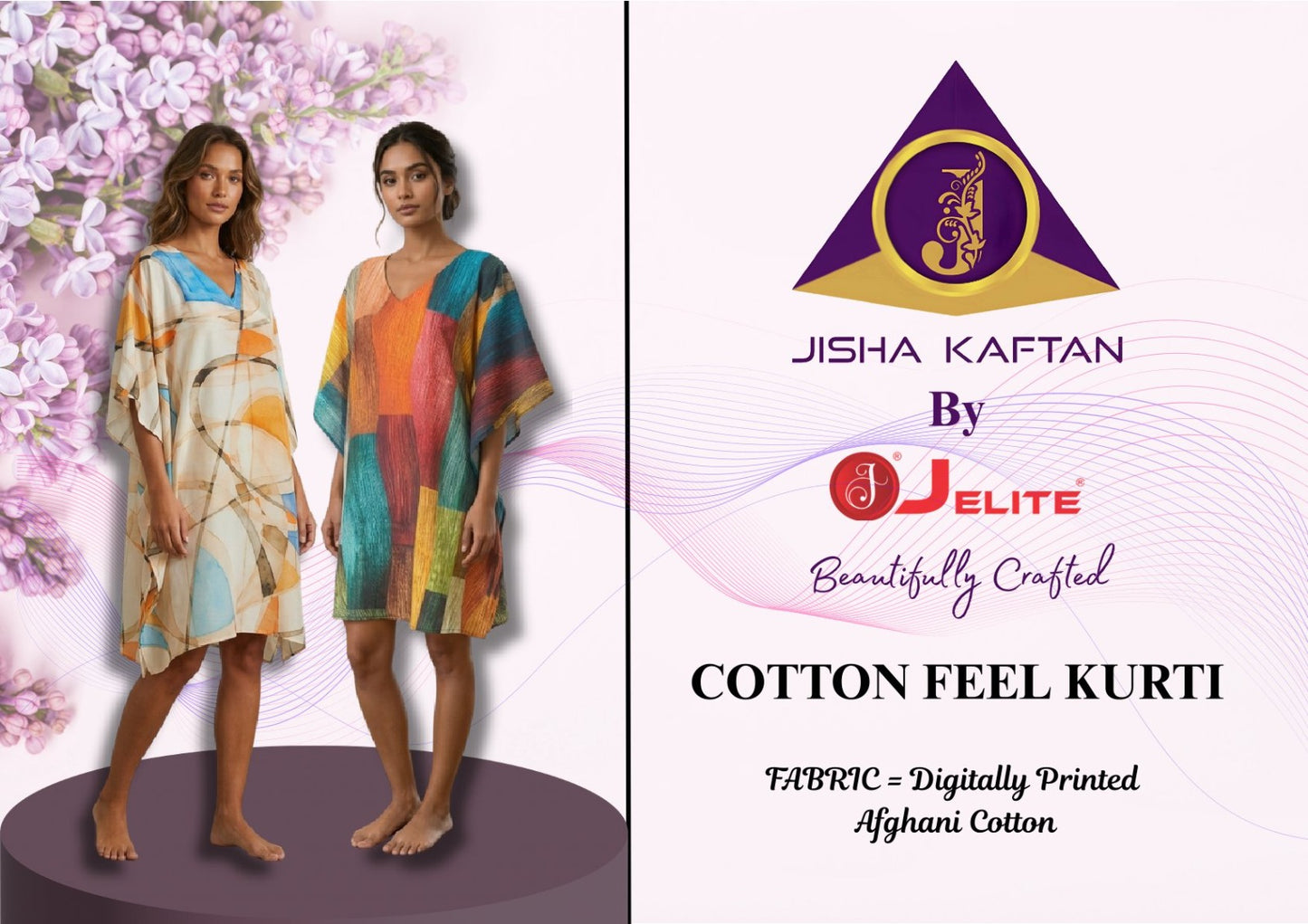 Cotton Feel Vol 6 Jelite Jisha Kaftans Wholesaler