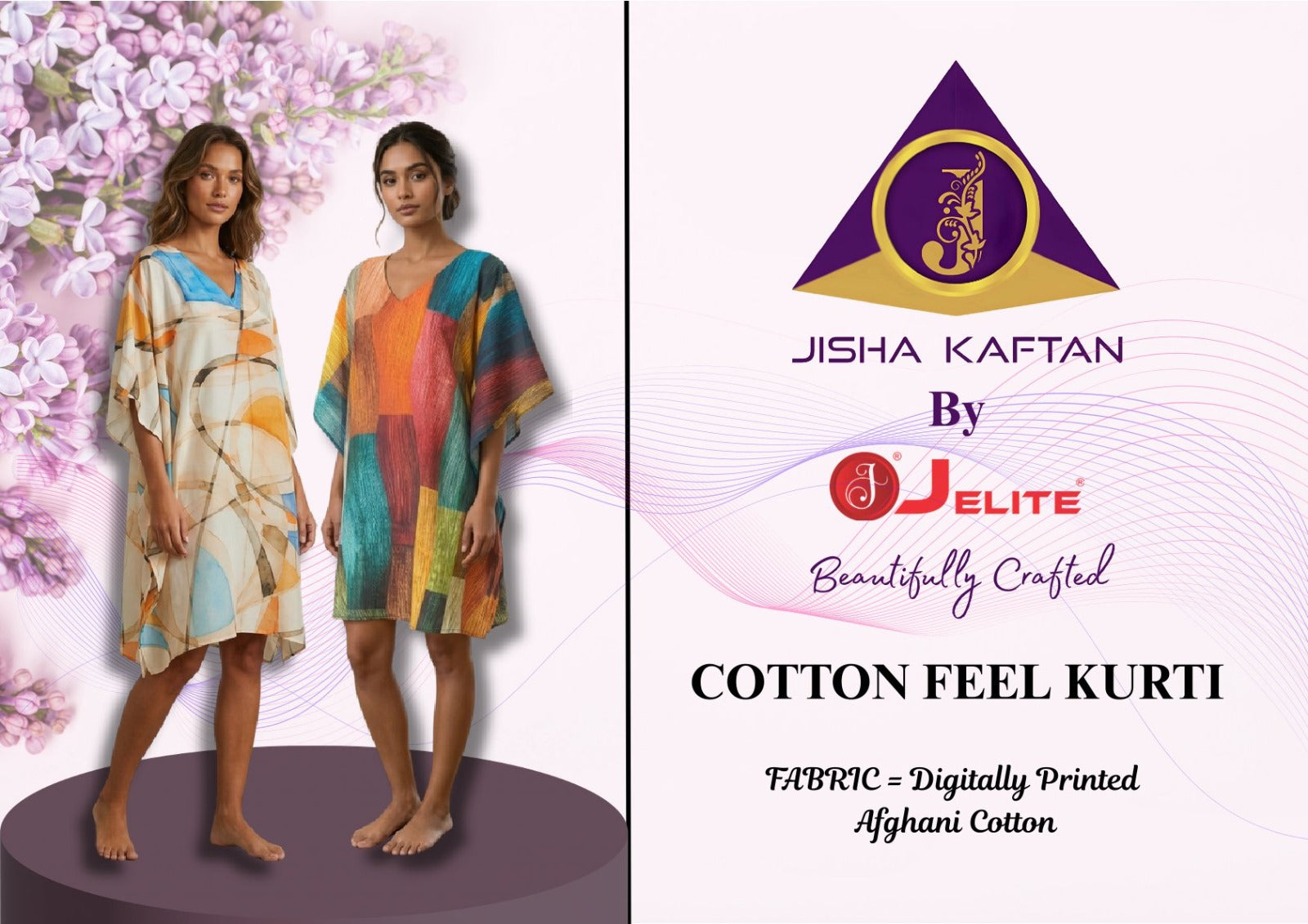 Cotton Feel Vol 6 Jelite Jisha Kaftans Wholesaler