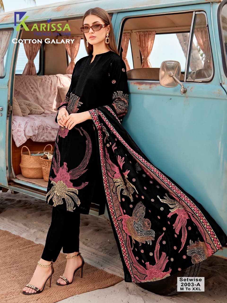 Cotton Galary Karissa Readymade Pant Style Suits Exporter India