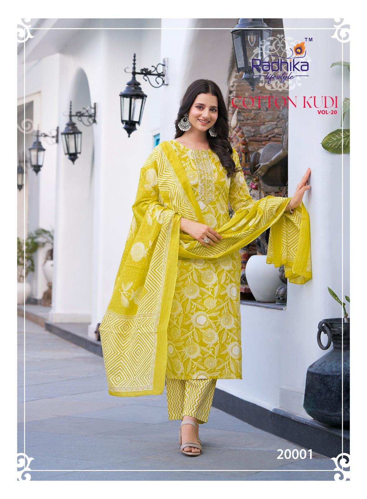 Cotton Kudi Vol 20 Radhika Lifestyle Readymade Pant Style Suits Wholesale