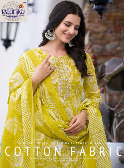 Cotton Kudi Vol 20 Radhika Lifestyle Readymade Pant Style Suits Wholesale