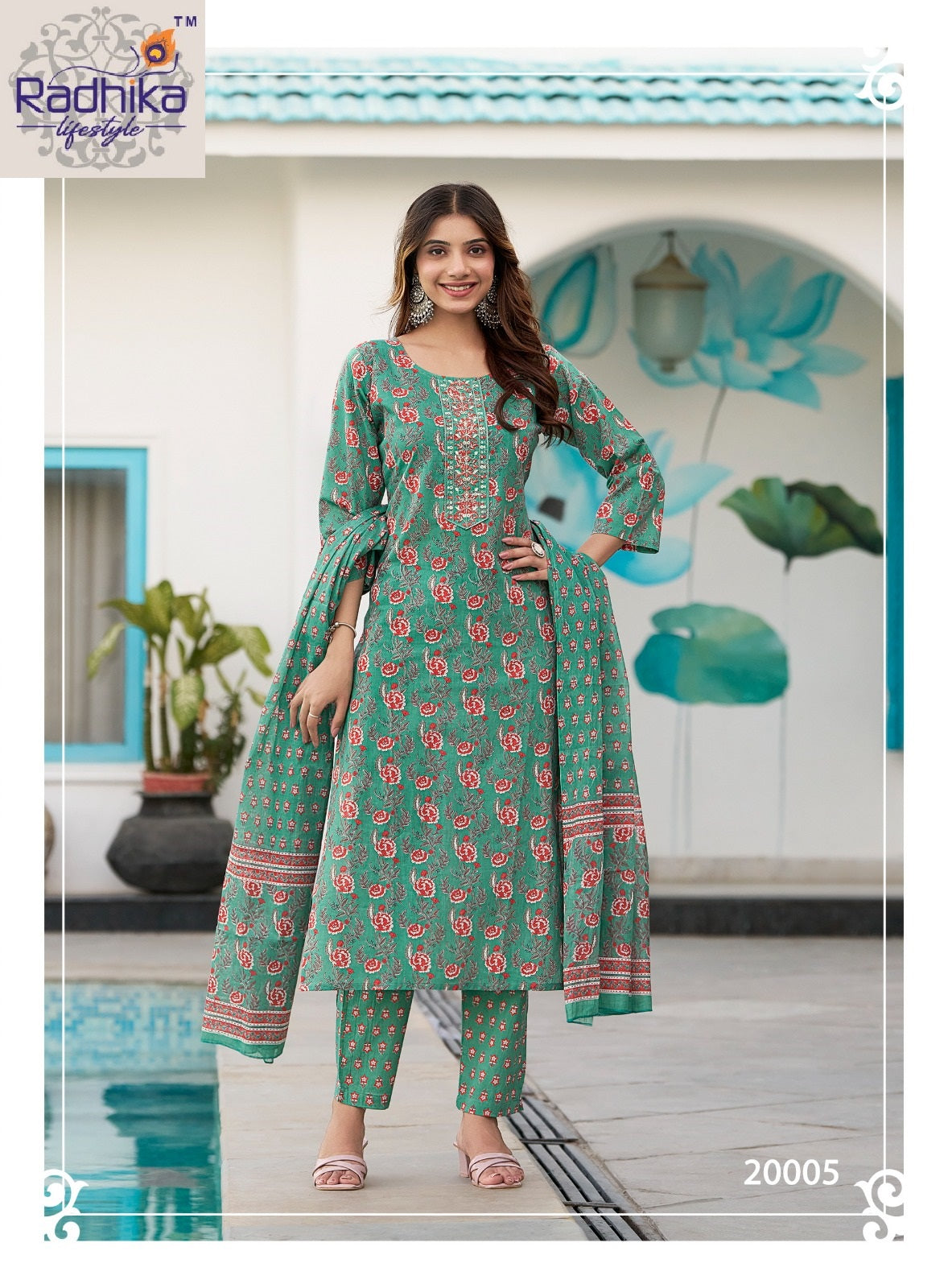 Cotton Kudi Vol 20 Radhika Lifestyle Readymade Pant Style Suits Wholesale