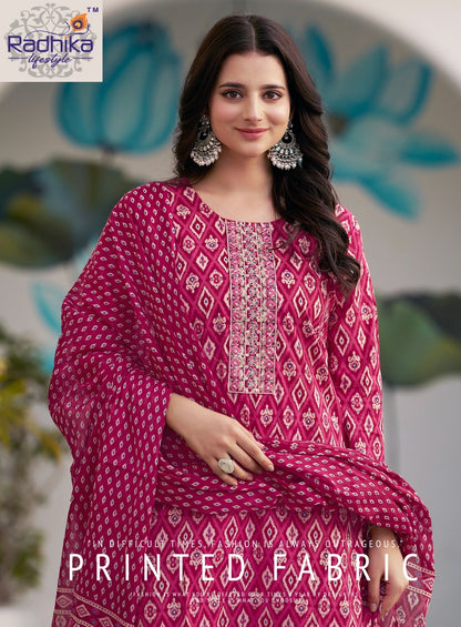 Cotton Kudi Vol 20 Radhika Lifestyle Readymade Pant Style Suits Wholesale