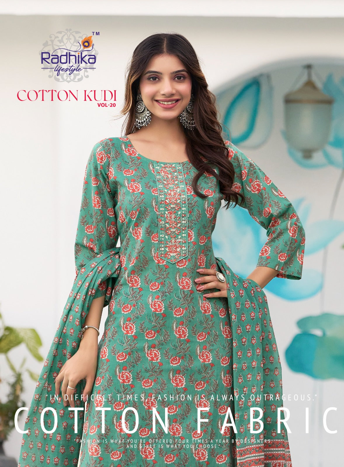 Cotton Kudi Vol 20 Radhika Lifestyle Readymade Pant Style Suits Wholesale