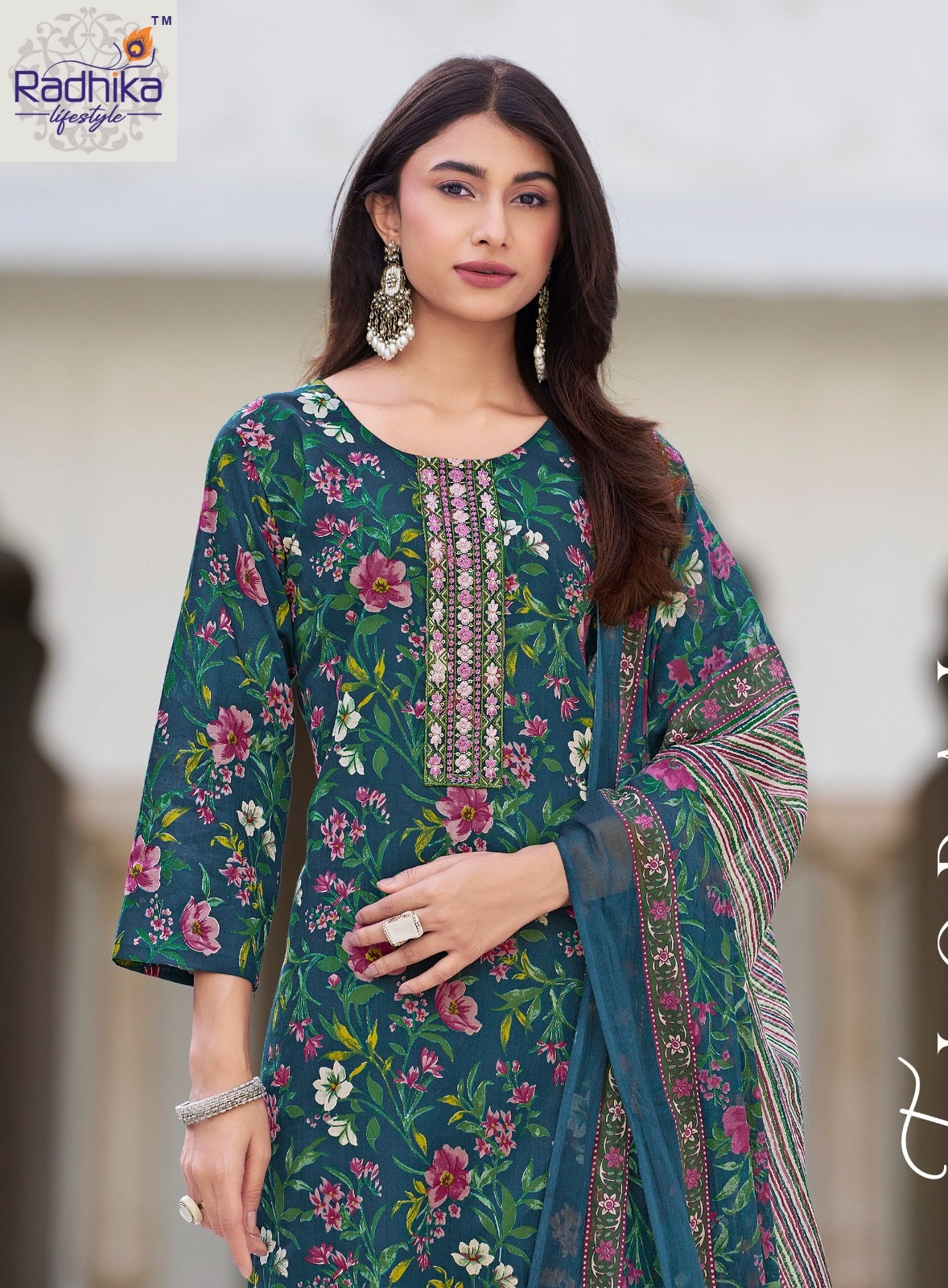 Cotton Kudi Vol 21 Radhika Lifestyle Readymade Pant Style Suits Supplier Ahmedabad