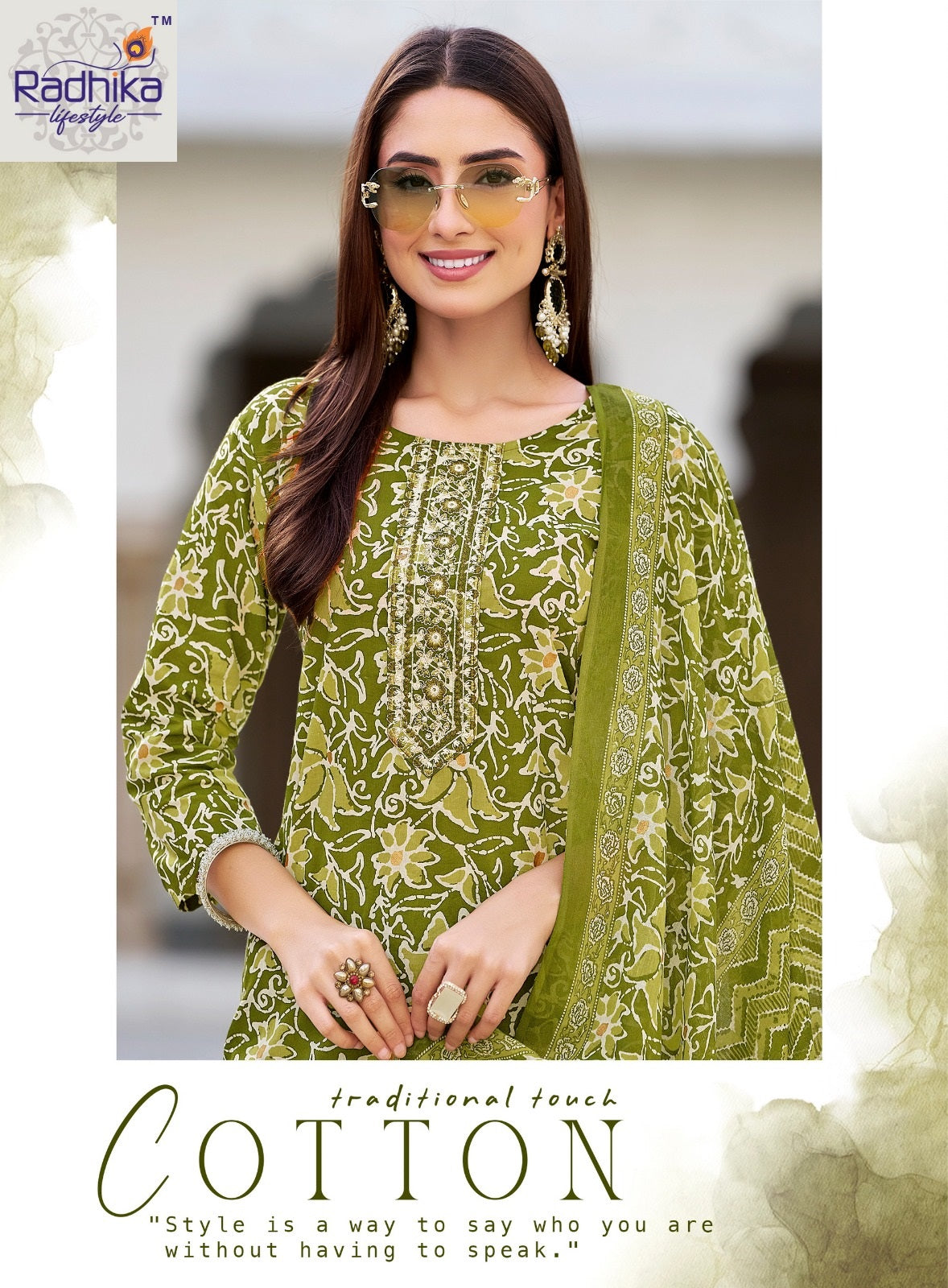 Cotton Kudi Vol 21 Radhika Lifestyle Readymade Pant Style Suits Supplier Ahmedabad