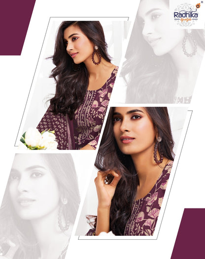 Cotton Kudi Vol 29 Radhika Lifestyle Readymade Pant Style Suits Wholesaler India