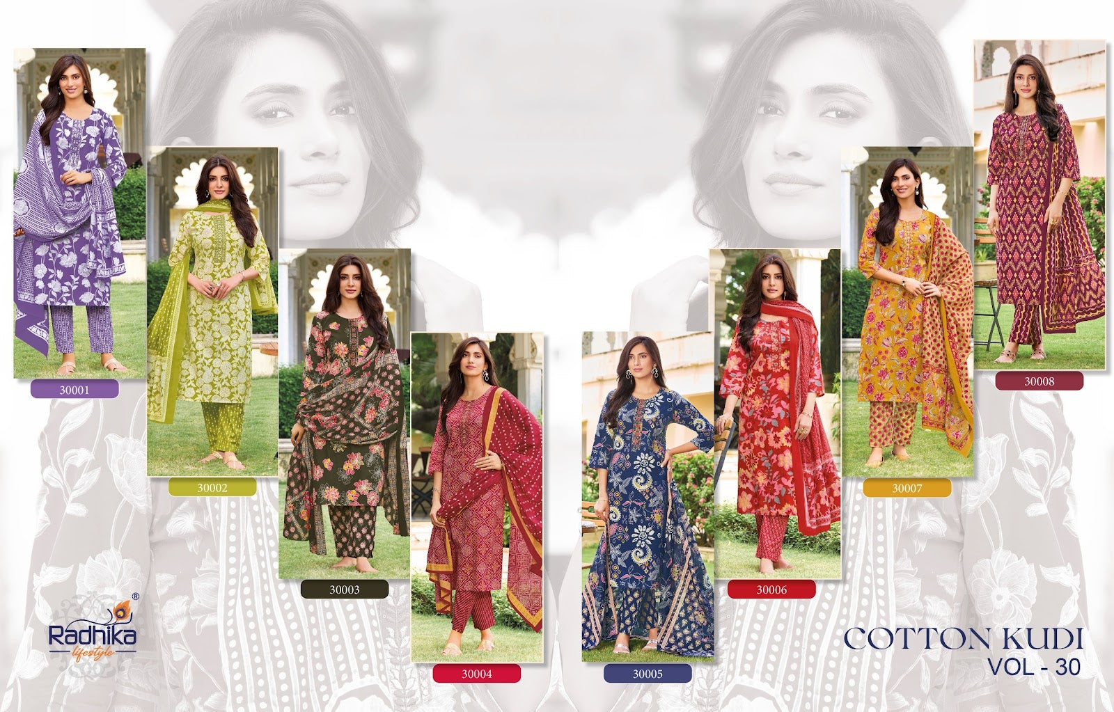 Cotton Kudi Vol 30 Radhika Lifestyle Readymade Pant Style Suits Wholesaler Gujarat