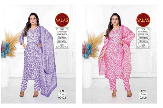Cotton Print 0407 Valas Cotton Readymade Pant Style Suits Wholesaler Ahmedabad