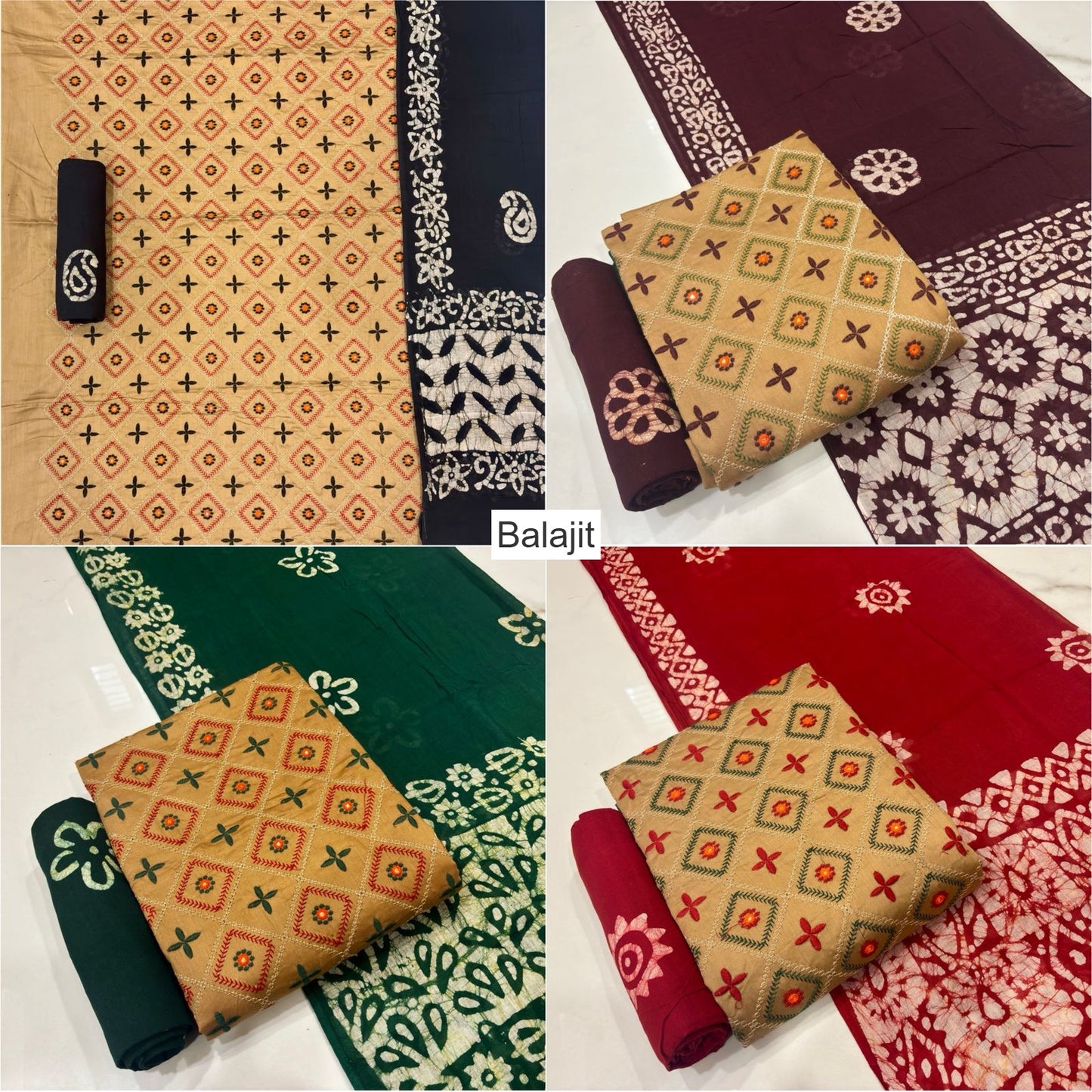 Cotton Satin 111125 Balajit Salwar Suits Manufacturer