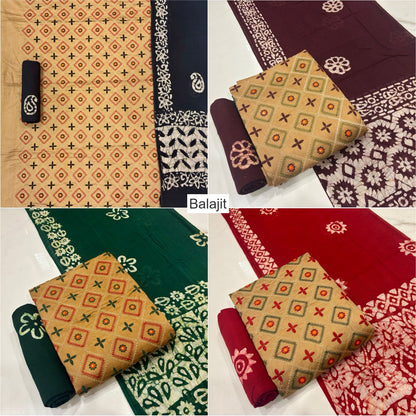 Cotton Satin 111125 Balajit Salwar Suits Manufacturer