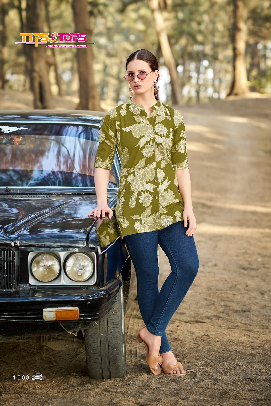 Cotton Shorties Vol 7 Tips Tops Short Kurtis Supplier Ahmedabad