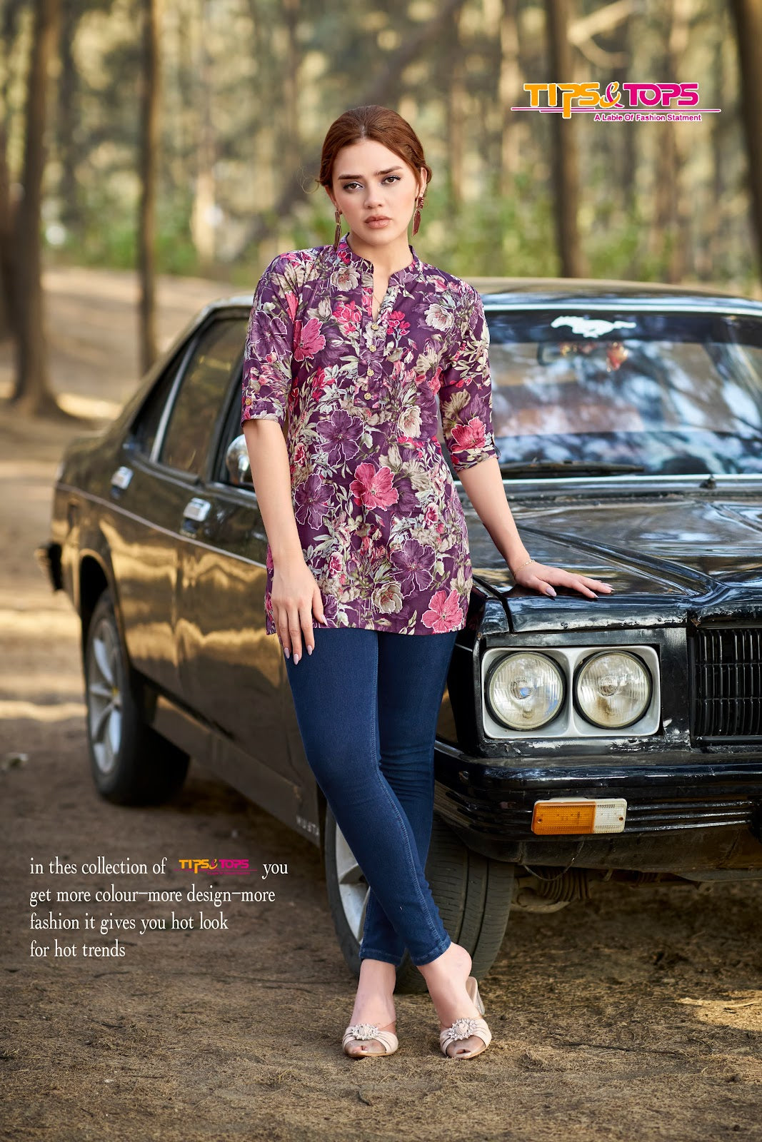 Cotton Shorties Vol 7 Tips Tops Short Kurtis Supplier Ahmedabad