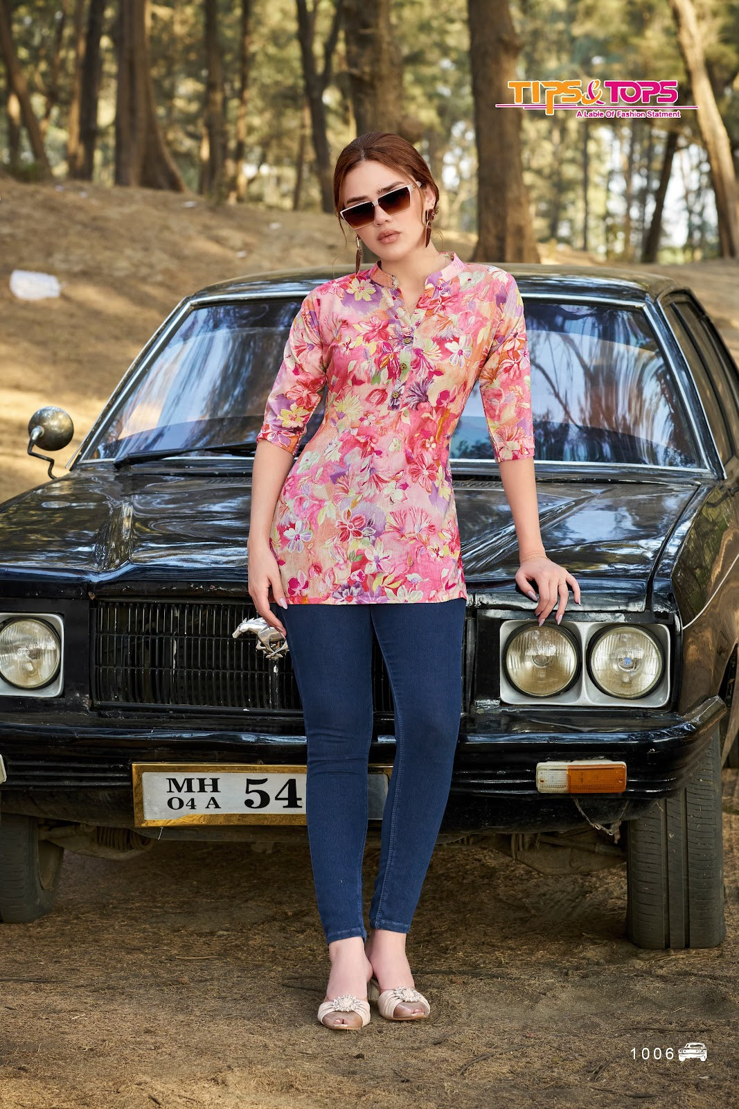 Cotton Shorties Vol 7 Tips Tops Short Kurtis Supplier Ahmedabad