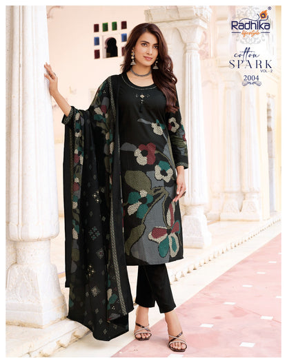 Cotton Spark Vol 2 Radhika Lifestyle Readymade Pant Style Suits Wholesale Price