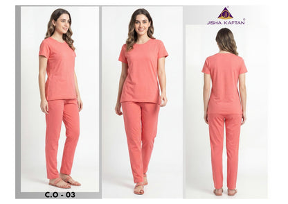 Cotton Stretchable Vol 1 Jelite Jisha Co Ord Set Exporter Ahmedabad