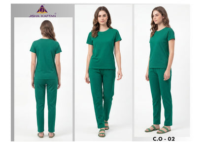 Cotton Stretchable Vol 1 Jelite Jisha Co Ord Set Exporter Ahmedabad