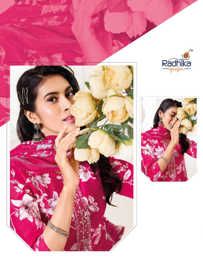 Cotton Trendy Vol 2 Radhika Lifestyle Readymade Pant Style Suits Wholesaler