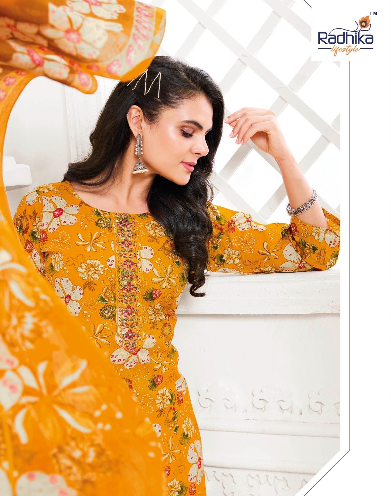 Cotton Trendy Vol 2 Radhika Lifestyle Readymade Pant Style Suits Wholesaler