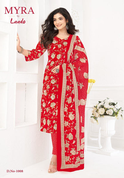 Cotton Trendz Vol 1 Myra Laado Readymade Pant Style Suits Wholesaler Gujarat