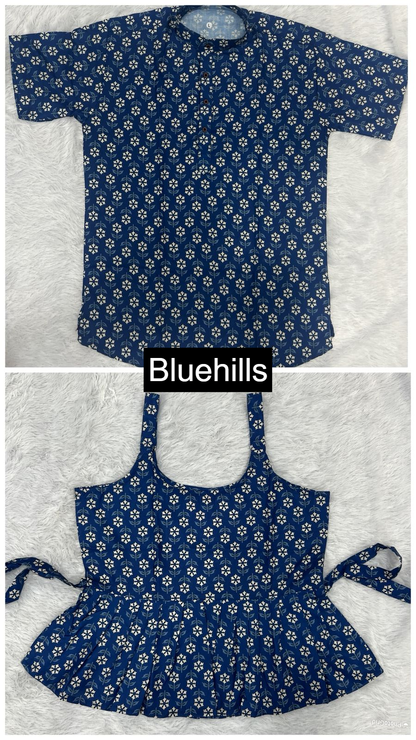Couple Special Bluehills Cotton Womens Mens Combo Set Supplier Ahmedabad