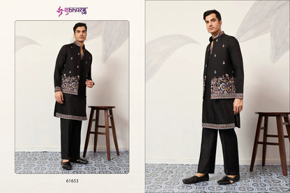Couture Koti Shubhvastra Viscose Silk Mens Kurta Pajama Wholesale Price