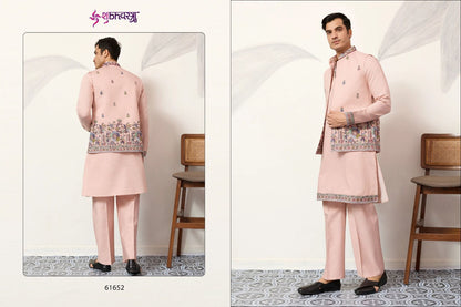 Couture Koti Shubhvastra Viscose Silk Mens Kurta Pajama Wholesale Price