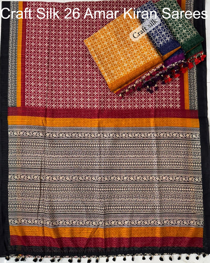 Craft Silk 26 Amar Kiran Sarees Supplier