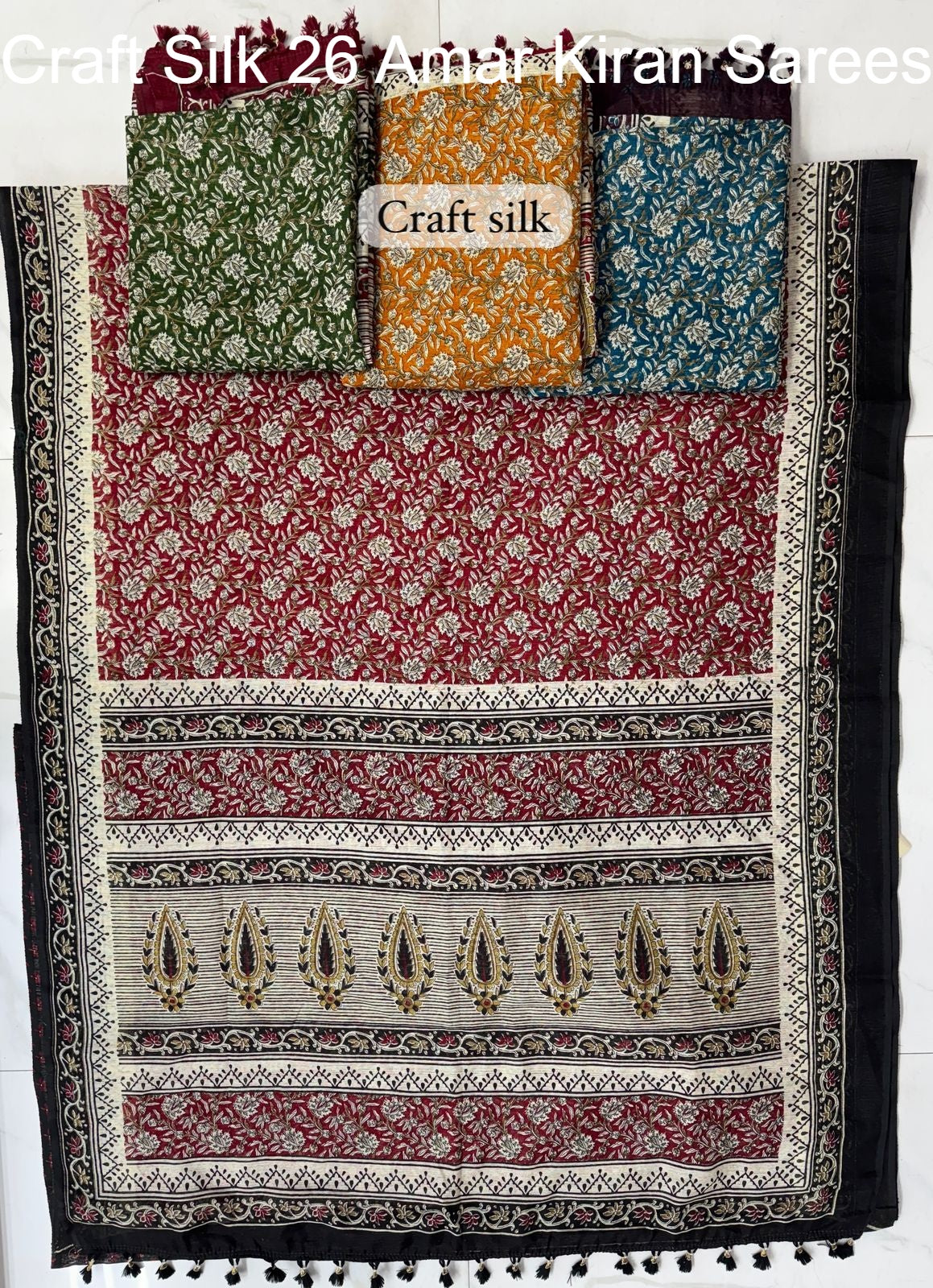 Craft Silk 26 Amar Kiran Sarees Supplier