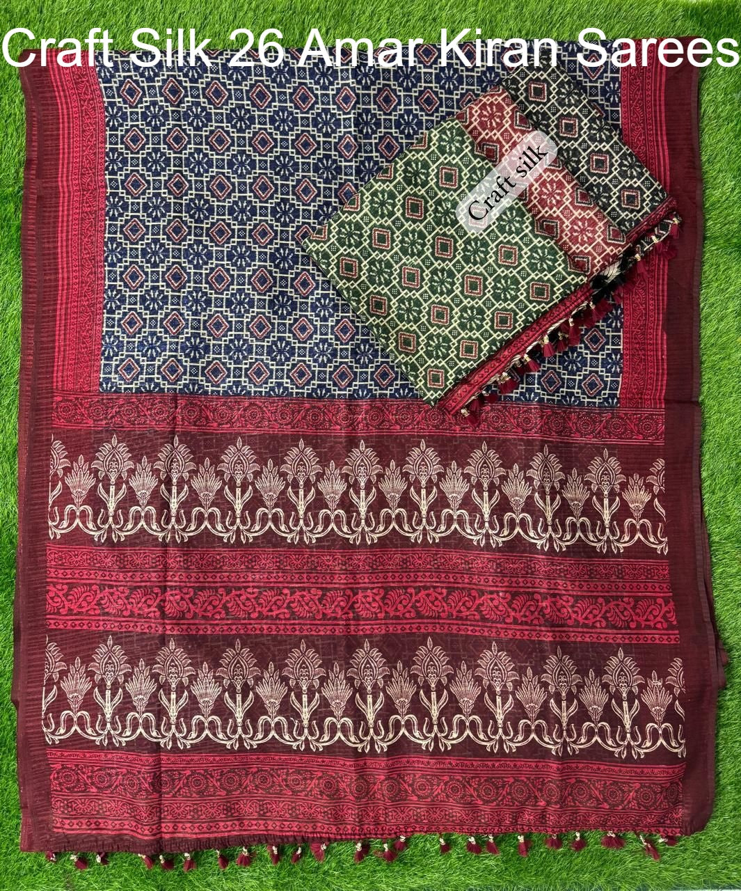 Craft Silk 26 Amar Kiran Sarees Supplier