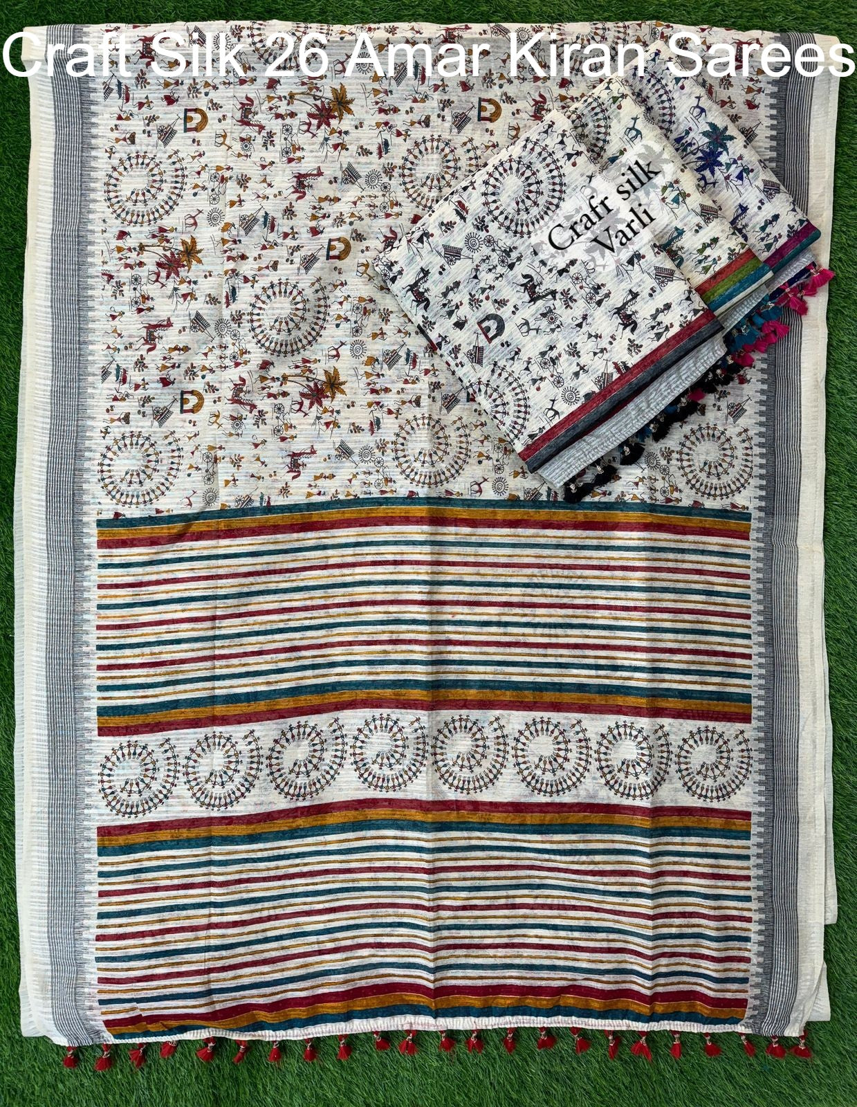 Craft Silk 26 Amar Kiran Sarees Supplier