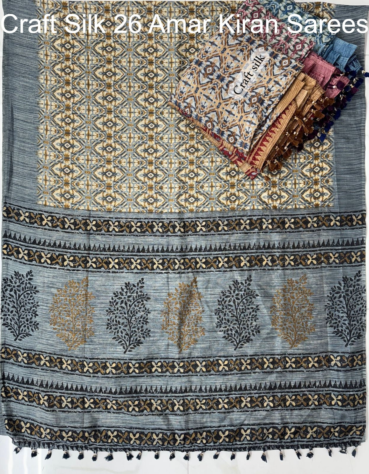 Craft Silk 26 Amar Kiran Sarees Supplier