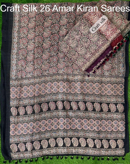 Craft Silk 26 Amar Kiran Sarees Supplier