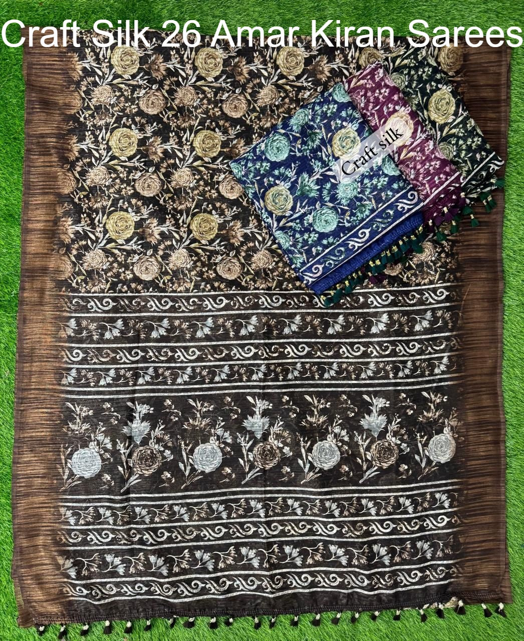 Craft Silk 26 Amar Kiran Sarees Supplier