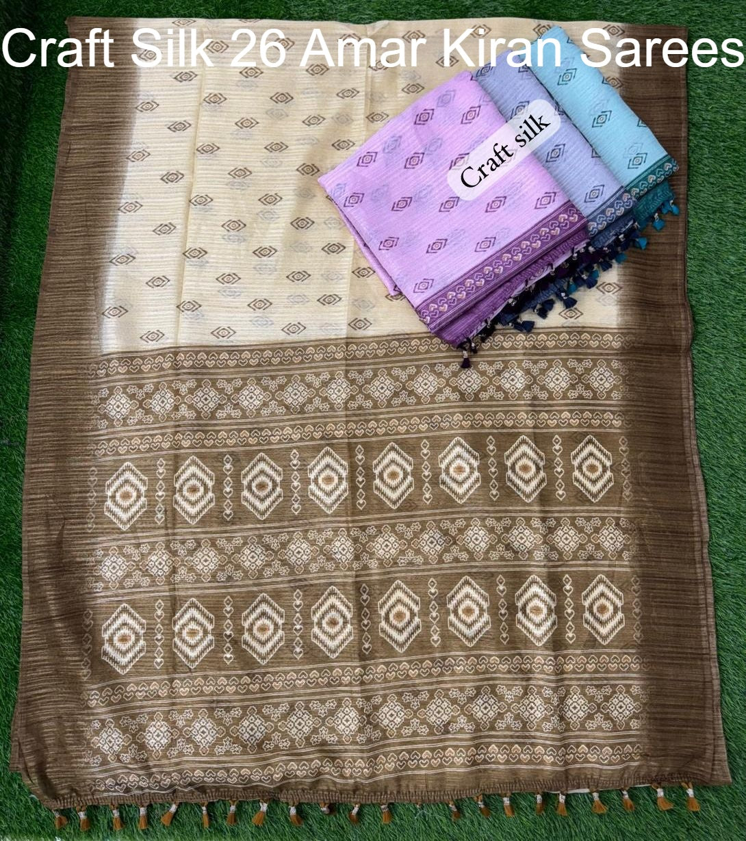 Craft Silk 26 Amar Kiran Sarees Supplier